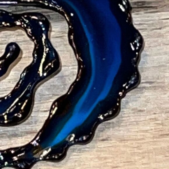 Original Brooch By David Wright Custom Made From ChromePlate NWT - Picture 4 of 9